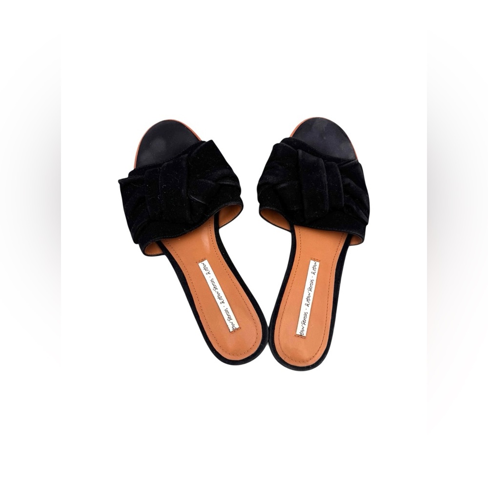 & OTHER STORIES Size 38 Knotted Suede Sandals